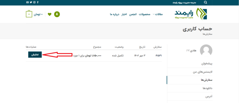 مدرسه مدیریت پروژه رایمند